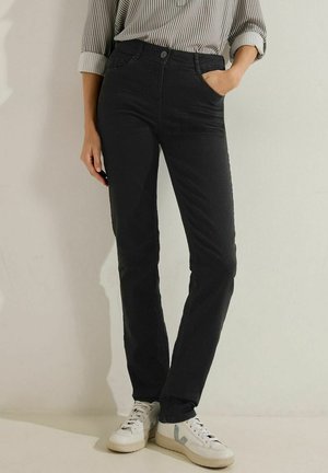 Vaqueros De Pierna Recta Cecil Para Mujer - Corte Slim Fit, Cintura Alta, 5 Bolsillos, Mezcla De Algodón Elástico