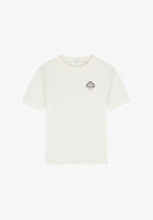 Pure Path, PURE PATH HEREN T-SHIRTS ROOTED TREE. - T-shirt print - ecru