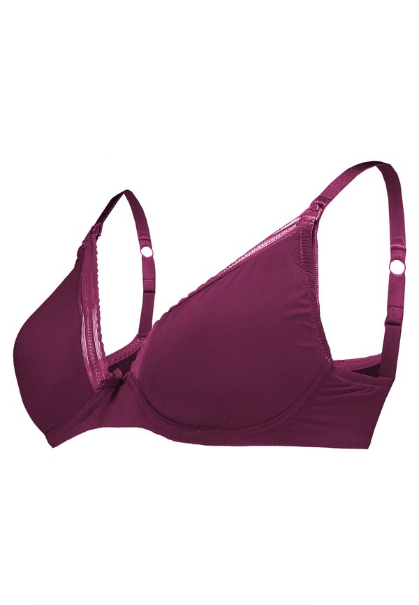 MILK MATERNITY AND NURSING - Underwired bra - burgundy4