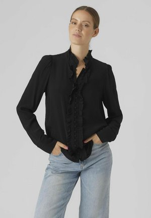 Vero Moda, VMSELLA - Košilová halenka  - black