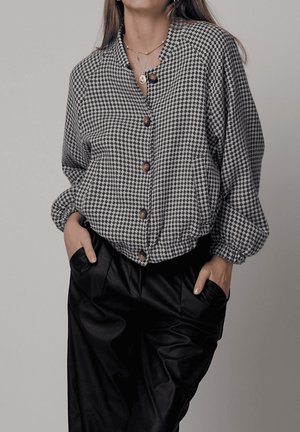 CON TEXTURA - Chaquetas bomber - gris