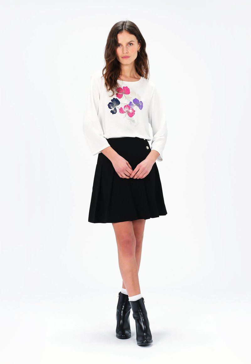 Haut Manches Longues Caroll Taille 38 - Top Blouse En Viscose - Occasion Très Bon état