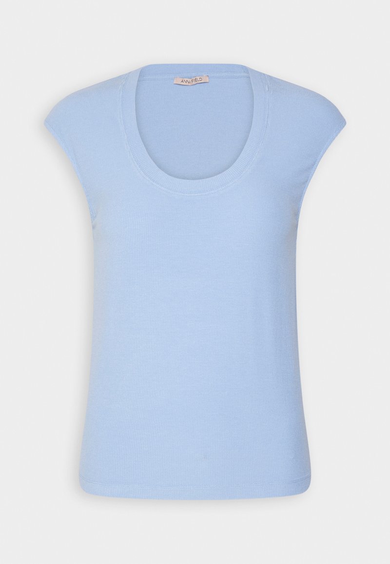 Anna Field T-shirt basic blauw