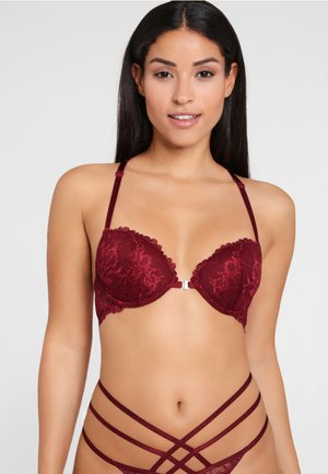 Push-up bra - red