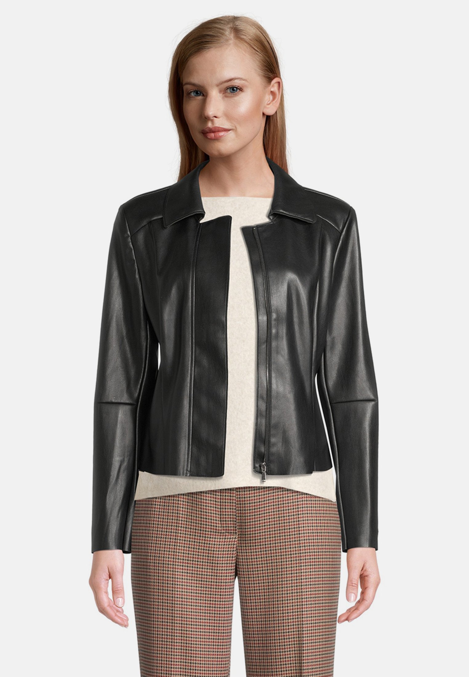 Damen MIT REISSVERSCHLUSS - Lederjacke Damen MIT REISSVERSCHLUSS - Lederjacke