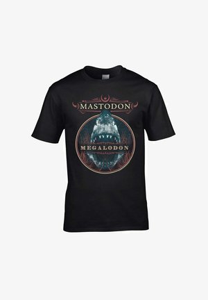 rockshirts MASTODON MEGALDON czarny
