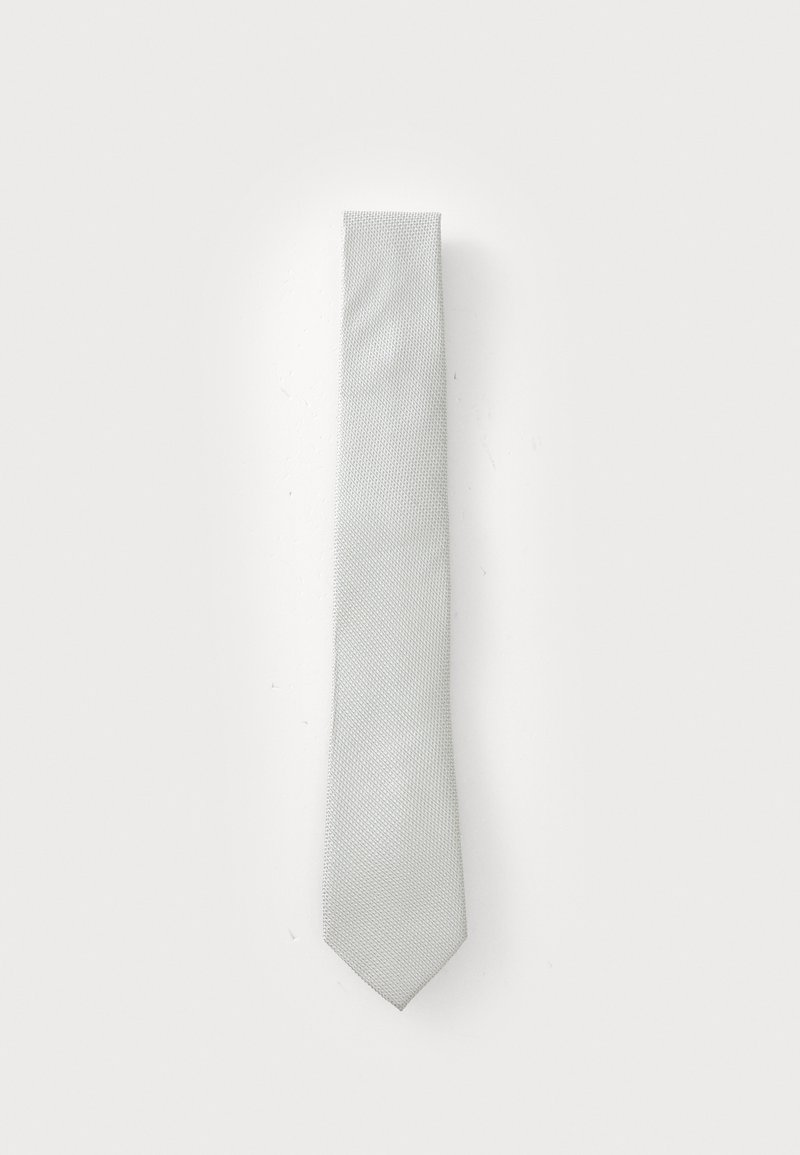 Calvin Klein SEVERN TEXTURED SOLID - Krawatte - olive