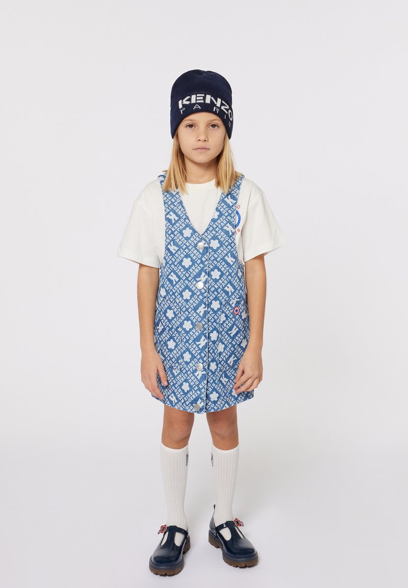 KENZO kids MANCHES COURTES - T-shirt imprimé - ivoire