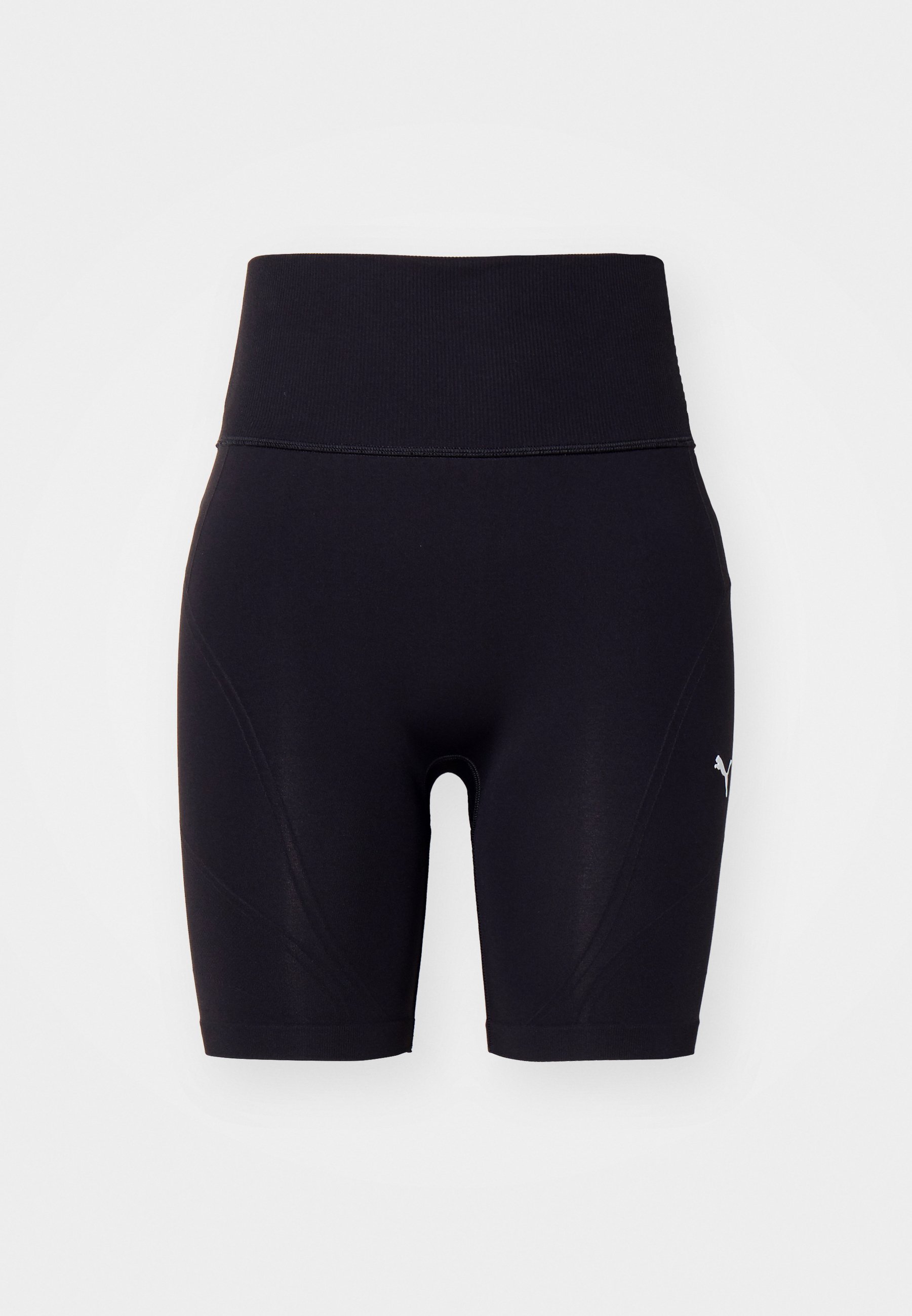 PUMA×UEG SHORTS AND LEGGINGS      UNISEX Puma SEAMLESS SHORT - Leggings - black vapor cat/black