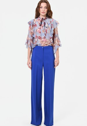 Rinascimento, PANTALONE TINTA UNITA - Pantaloni - blue china