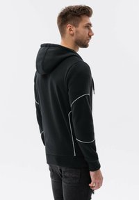 Ombre Sudadera con cremallera - black