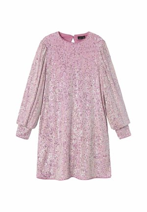 PAILLETTEN - Cocktailjurk - lilac snow
