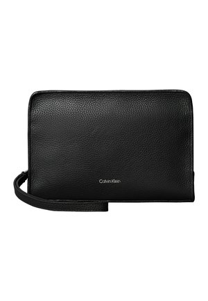 Calvin Klein, FOIL EMBOSS SMALL - Toilettas - black