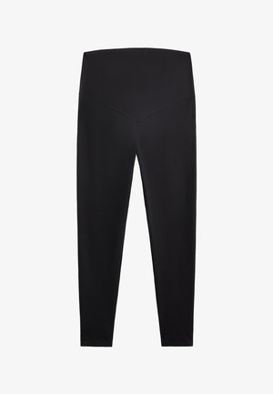 OYSHO COMFORTLUX 65cm MATERNITY - Legíny – nohavice - black