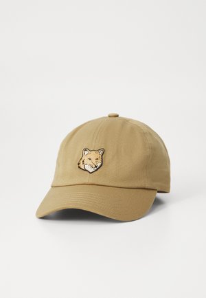 Maison Kitsuné BOLD FOX HEAD UNISEX - Cap - chino beige