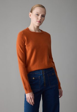 KNIT JUMPER CASHMERE - Trui - orange