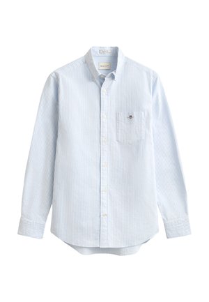 GANT, REG CLASSIC OXFORD STRIPE SHIRT - Camicia - light blue