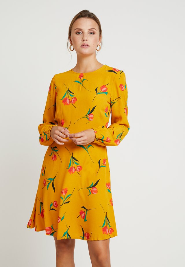 Freizeitkleid - yellow