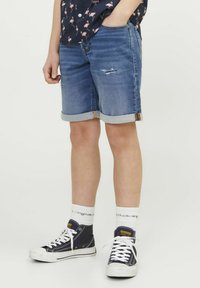 Jack & Jones Junior Rick - Kratke hlače od trapera - blue denim