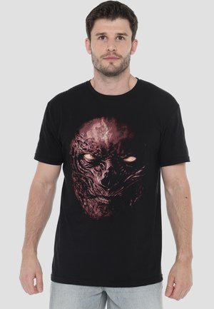 STRANGER THINGS VECNA FACE - Print T-shirt - black