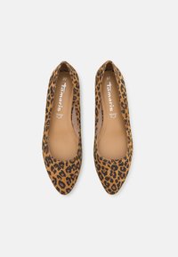 Tamaris Ballerina's - camel/multi-coloured