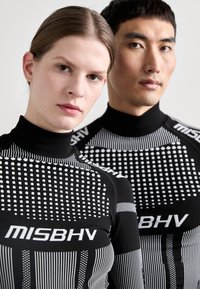 MISBHV SPORT EUROPA LONGSLEEVE UNISEX - Longsleeve - black/white