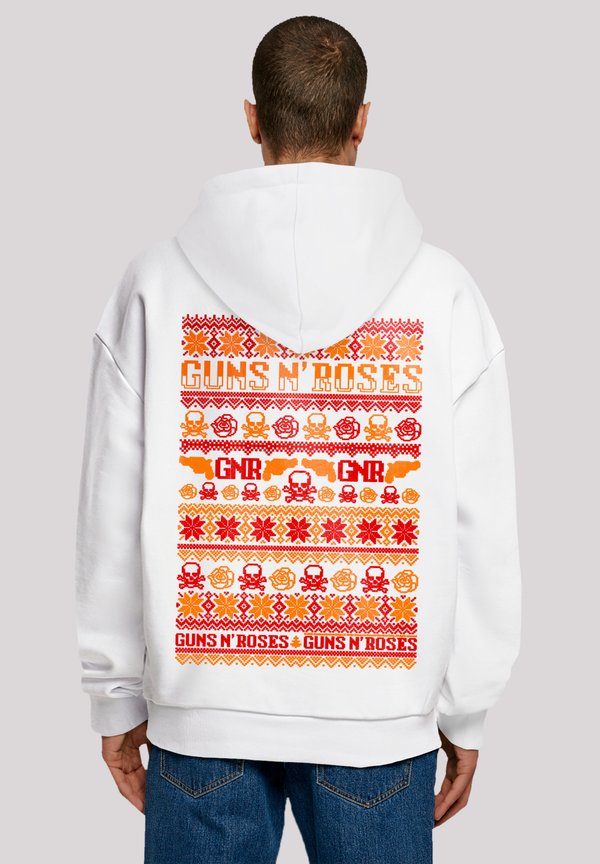 GUNS N ROSES WEIHNACHTEN  - Kapuzenpullover - weiß