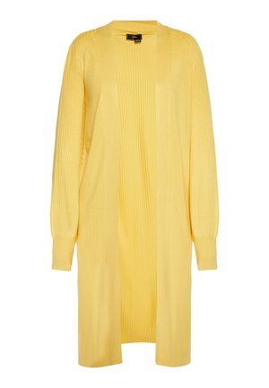 faina, Cardigan - hellgelb