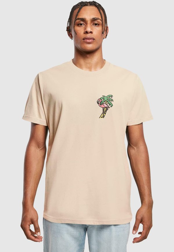FLAMINGO TEE - T-Shirt print - sand