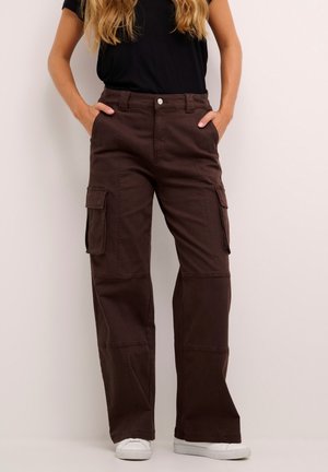 Pantalones cargo - brown
