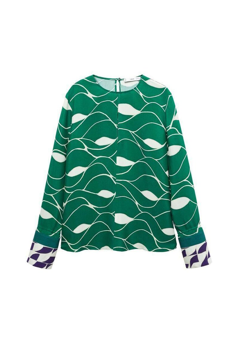 Mango Blouse groen