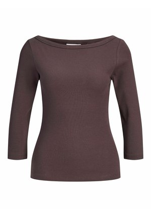 3/4 BOATNECK - Topper langermet - seal brown