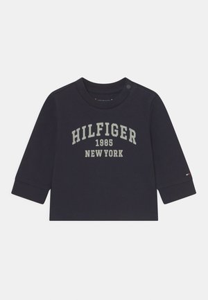 BABY VARSITY TEE UNISEX - Bluzka z długim rękawem - dark blue