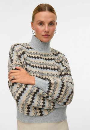 GAIVA  - Pullover - light grey melange
