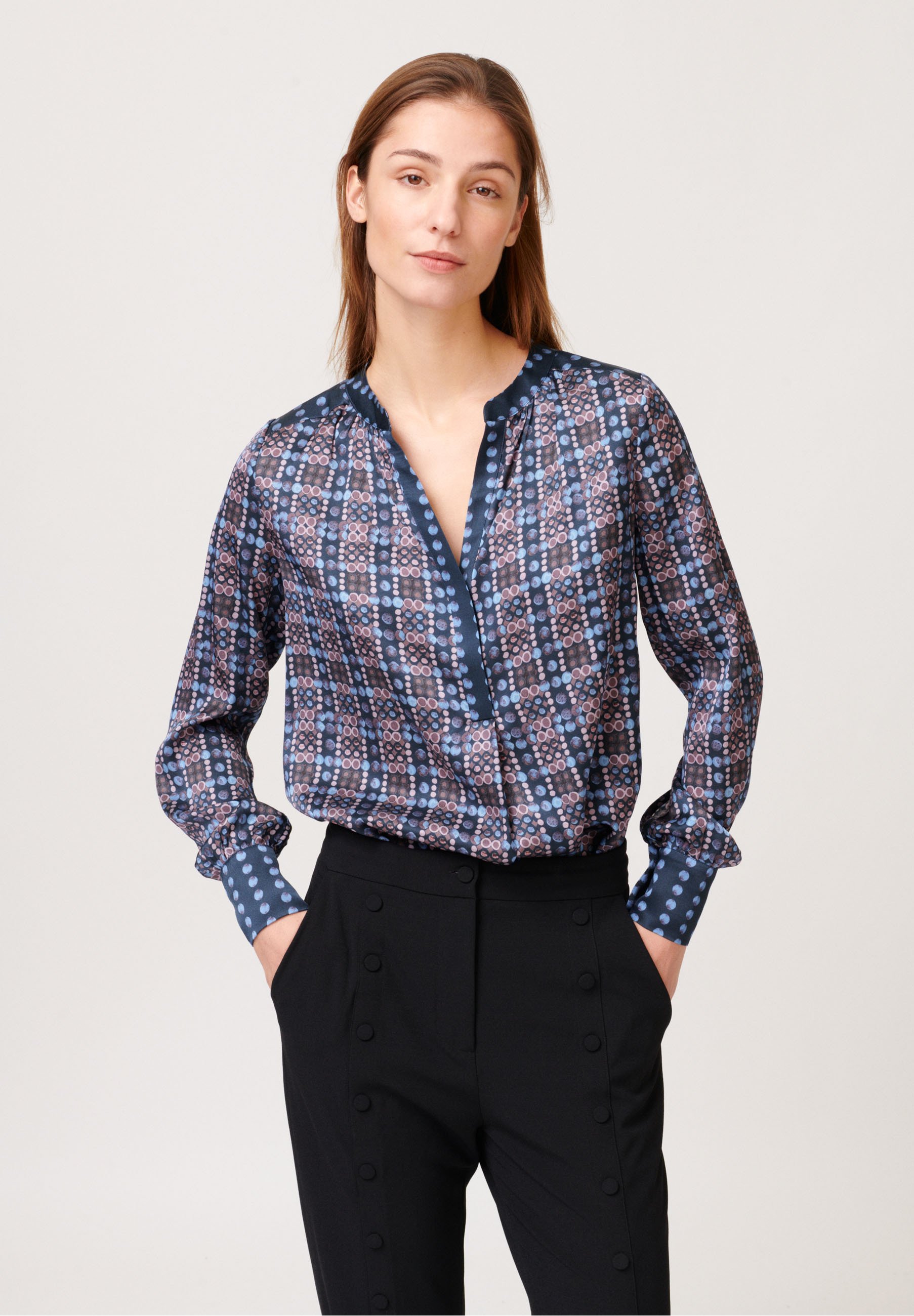 Dea Kudibal KAY - Blouse - dots blue/blauw - Zalando.nl