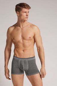 IUMAN Intimissimi Uomo AUS SUPIMA NATURAL FRESH - Úzké boxerky - nero washed