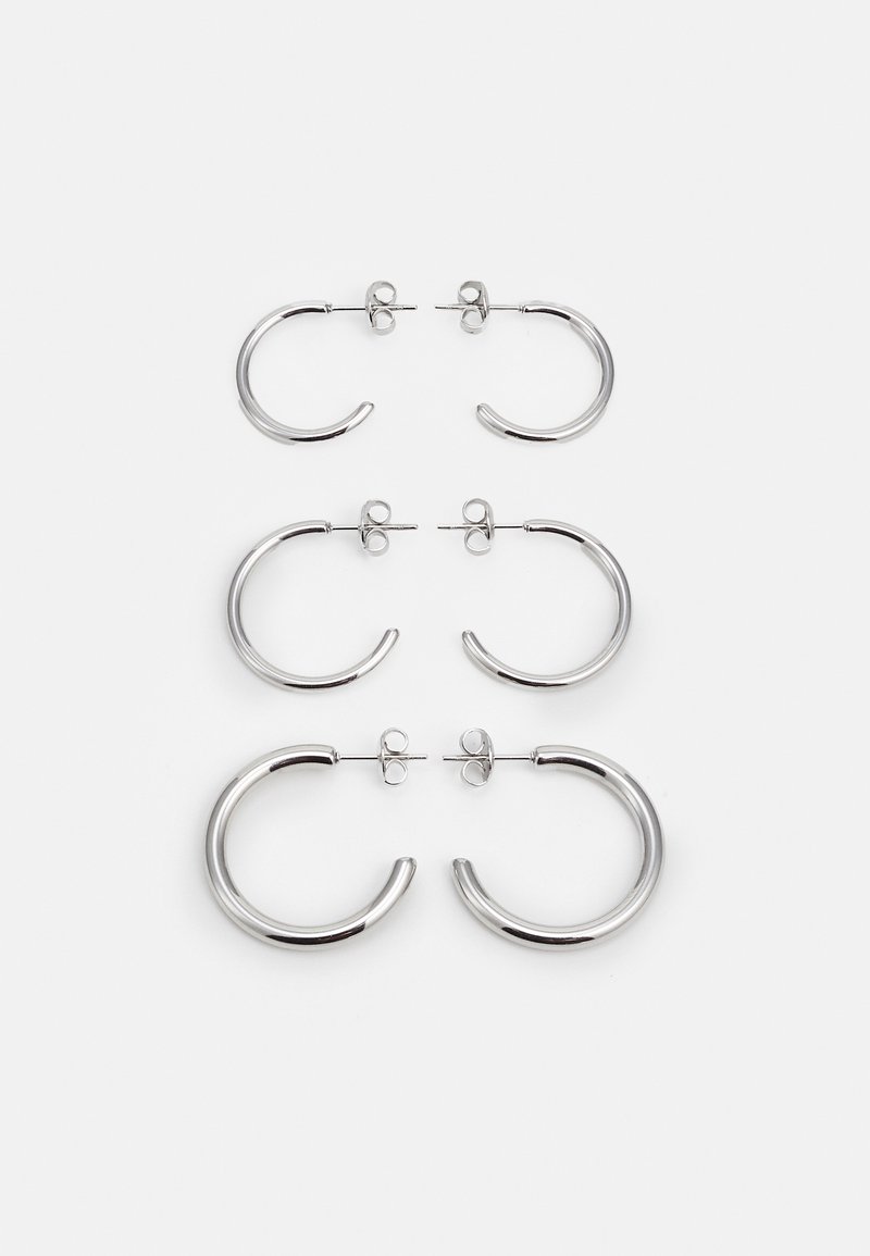 ALDO JAVOBASSI 3 PACK - Boucles d'oreilles - silver-coloured