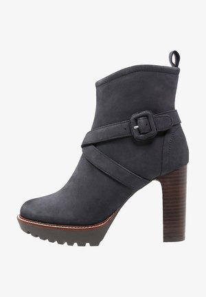 Tommy Hilfiger, Bottines à talons hauts - dark blue