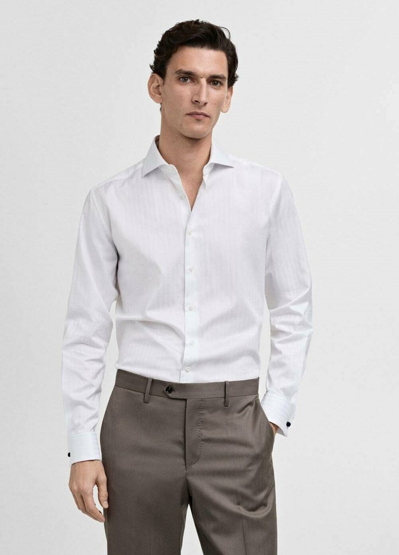 Mango Svečana košulja - white