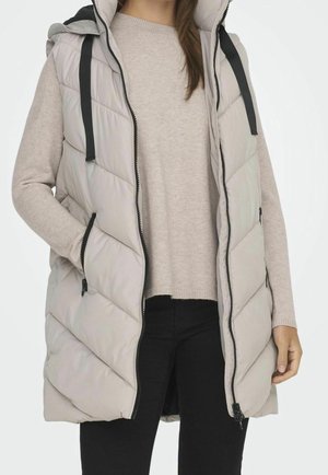 Veste sans manches - taupe