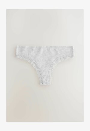 Next FIT - FULL ULTIMATE COMFORT KNICKERS 4 PACK - String - black white grey marl