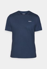 LANGDON POCKET TEE - Jednoduché tričko - navy