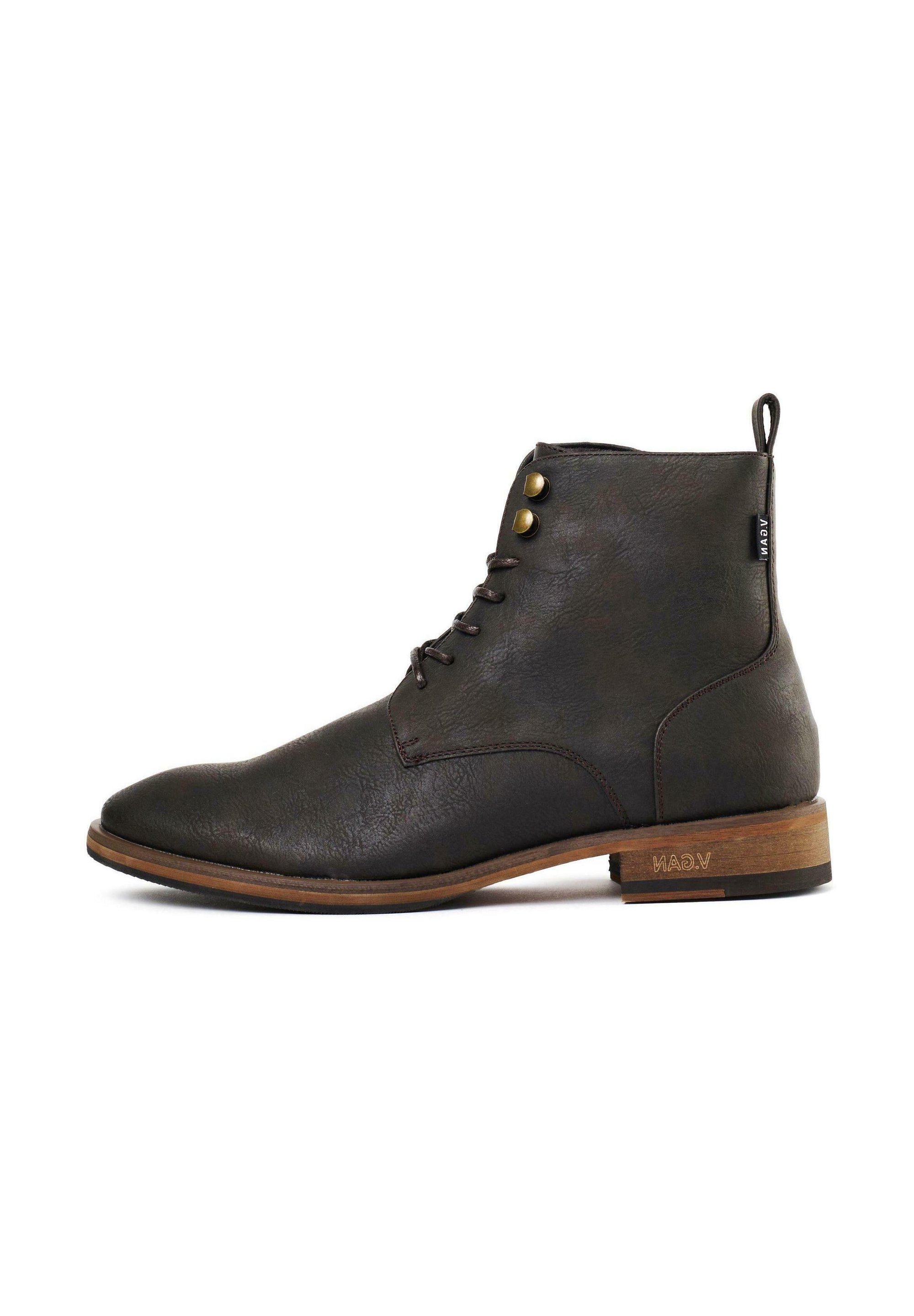 Rye Dark Brown Leather Ankle Boots Oak & Hyde Rita Ankle Boot (Women) - Dark Brown – The Heel  main image 4