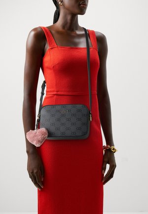 LIU JO CAMERA CASE - Taška cez plece - nero