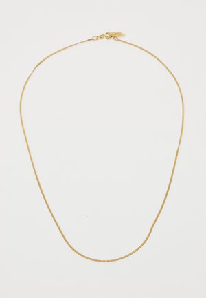 THIN CURB NECKLACE - Collar - yellow gold-coloured