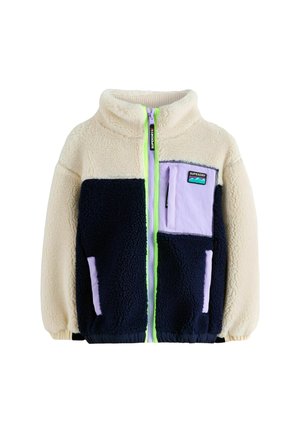 REGULAR FIT - BORG ZIP THROUGH  - Fleecejacka - purple