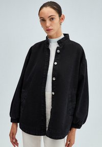 Džínová bunda - black