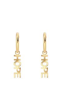HOPE HOOPS - Earrings - gold-coloured