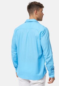 INDICODE JEANS LANGARM INSVILLE - Overhemd - alaska blue