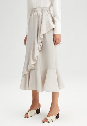 Falda acampanada - stone